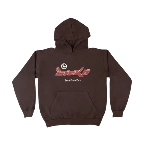 Sicko Brown Hoodie